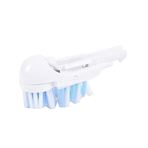 EBIEFLY 20 Pack White Dual Cross Action Toothbrush Replacement Heads for Oral B 4732 3733 4734 - Sensitive Brush Refills