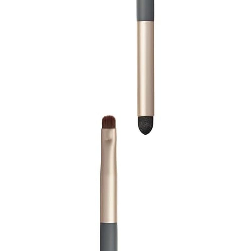 jane iredale Smudge Eye Brush, Ultra-Small, Dual-Ended Defining Cosmetic Brush & Smudger for Cream and Powder Makeup, Vegan, Cruelty Free