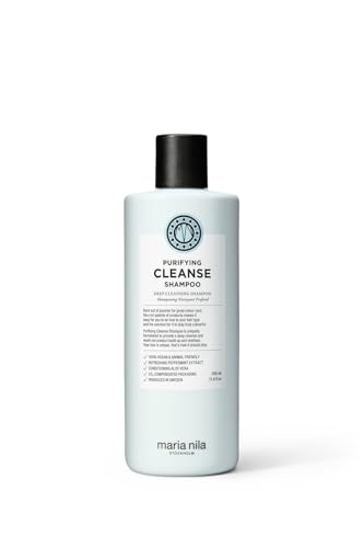 Maria Nila Purifying Cleanse Shampoo 11.8 Fl Oz - Deep Clarifying & Residue Removal