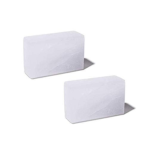 Natural Alum Stone Block for Water Purification and Shaving,Shudh Online Fitkiri, Solid Alum Stone (250 Grams)-Fitkari Water Purification, Vastu, Shaving 150g Total Weight, 2-Pack