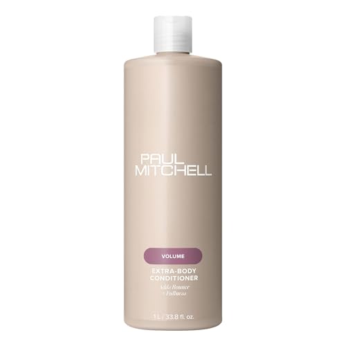 Extra-Body Conditioner for Fine Hair with Scent - 33.8 Fl Oz, Vibrant Fragrance