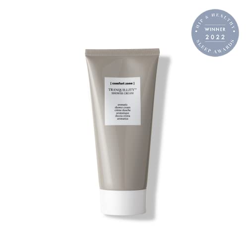 Comfort Zone, Tranquillity Aromatic Shower Cream, Hydrating Cleanser That Delicately Scents, For All Skin Types, 6.76 Fl. Oz