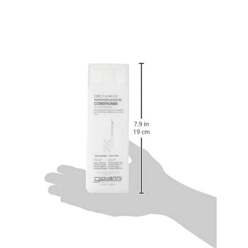 Giovanni - Conditioner Direct Leave-In Weightless Moisture For All Hair Types - 8.5 Oz.
