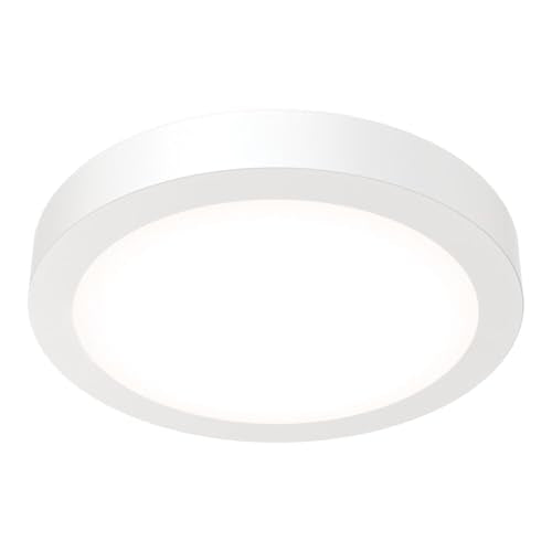 6-Pack LED Ceiling Light 6 Inch Slim Surface Mount Downlight with Selectable White - Wet Rated