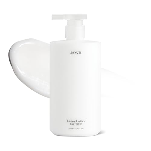 Bitter Butter Ceramide Body Lotion, 13.5 fl oz (400 ml), Naturally Derived, Body Cream, 24 Hours Moisturizing, Sensitive Skin Soothing Care, Perfume Scent, Large Capacity Milk Lotion