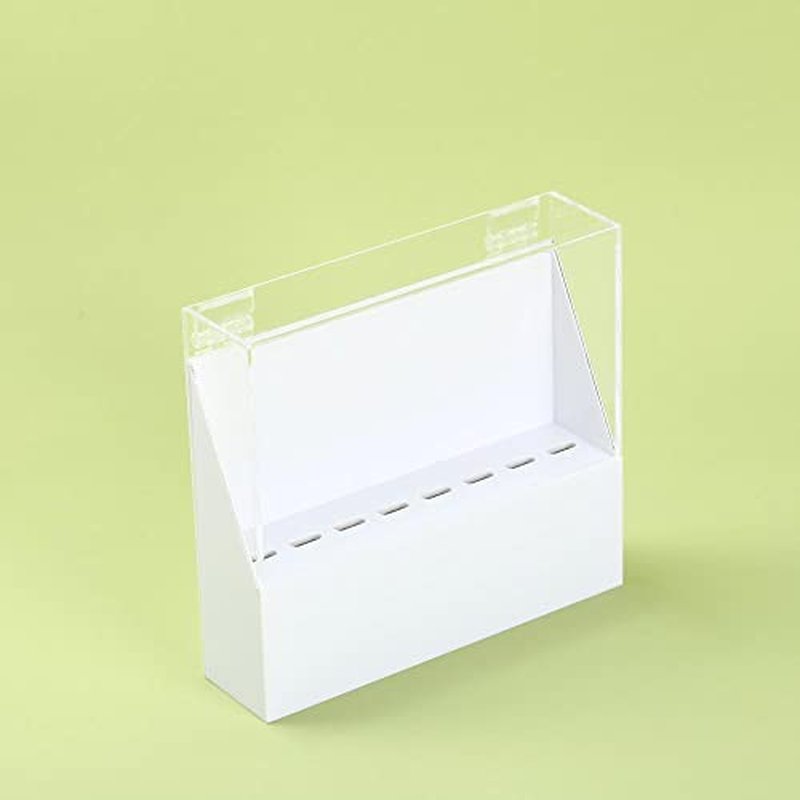 Dust-proof 8 Holes Tweezers Holder, Eyelash Extensions Supplies Acrylic Display, Acrylic Rack Storage Eyelash Extension Tools with Dust Cover Tweezer Display Stand Salon