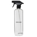 Public Goods Empty Glass Spray Bottle for Multi-Surface Cleaner | Refillable Spray Bottle for Cleaning | Made with Borosilicate Glass for Countertops, Tile, Floors, Appliances | BPA Free | 24 Oz
