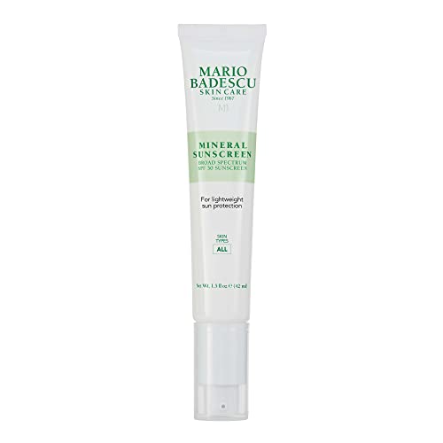 Mineral Sunscreen SPF 30 for All Skin Types Reef Safe Oil-Free Face Moisturizer