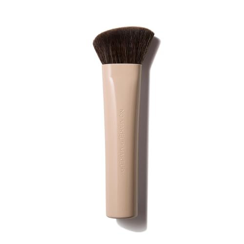 Angled Makeup Blush Brush - Soft Dense Synthetic Bristles for Flawless Application