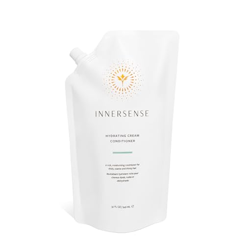 Organic Hydrating Cream Conditioner 32oz Refill - Silicone-Free Nourishing Hair Care
