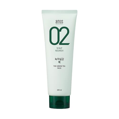 Korean Green Tea Hair Mask - Deep Nourishing Treatment for Hair Growth & Moisture - Renewal