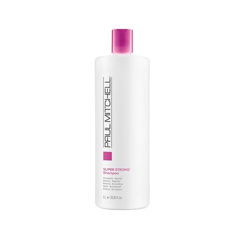 Paul Mitchell Super Strong Shampoo with Refreshing Watery Scent - Strengthens & Rebuilds Damaged Hair