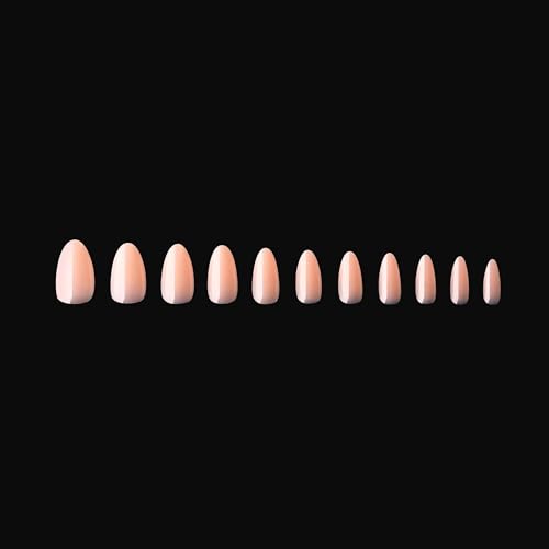 Apres Neutrals Gel-X Chloe Box Of Nail Tips, 11 Sizes 00-9, Soft Gel Tip Box (150pcs) (Natural Almond Medium, 150)