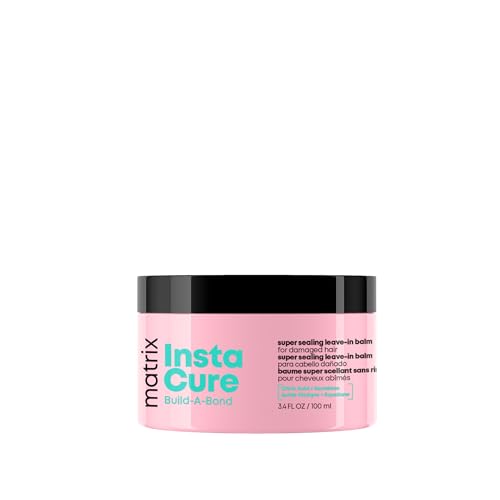 Build-A-Bond Leave-In Hair Balm for Damaged & Frizzy Hair 8x Strength, Heat Protection