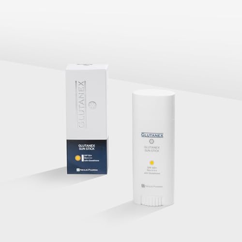 Sun Stick SPF 50+ PA++++ UV Protection with Glutathione - Non-Sticky Matte Finish, 30g