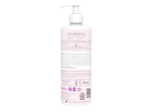 Babo Botanicals Smoothing Berry 2-in-1 Shampoo & Wash 16 Fl Oz - Detangling & Frizz Control - Vegan Hair Care for All Ages