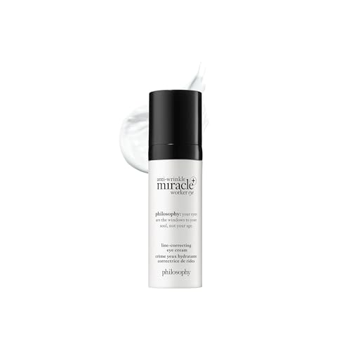 Anti-Wrinkle Eye Cream with Vitamin C & Coconut Oil - Line Correcting 0.5 fl oz