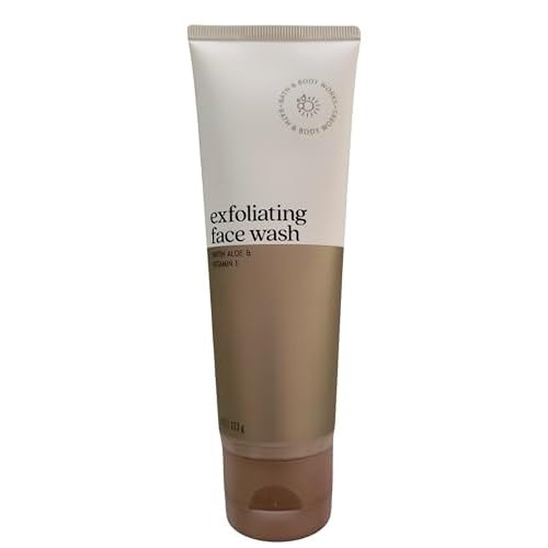 Bath and Body Works Exfoliating Face Wash With Aloe + Vitamin E 4 Ounces
