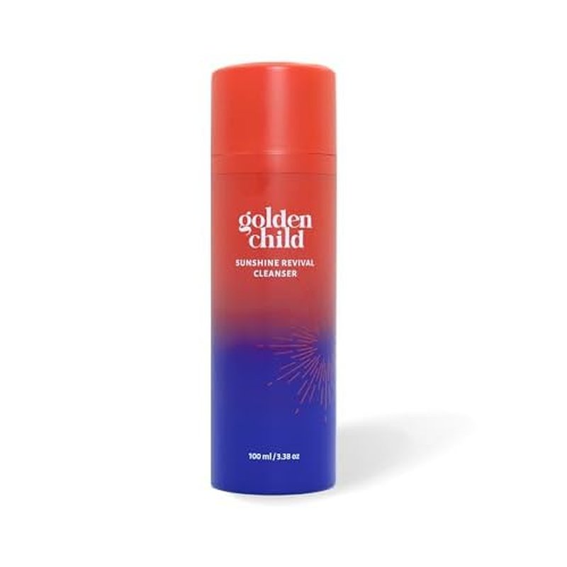 Golden Child - Sunshine Revival Cleanser - Daily Cleanser for Sensitive Skin & combination Skin. Deep Cleans & Fights Breakouts.