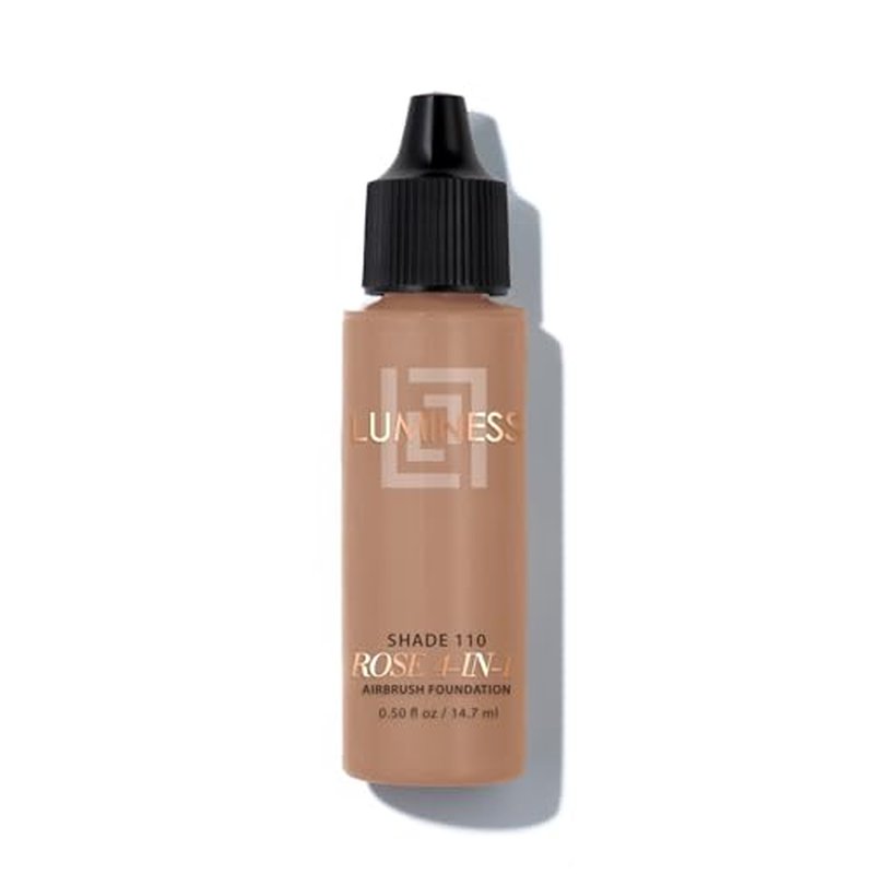 LUMINESS Rose 4-in-1 Airbrush Foundation - Shade 110, 0.50 oz