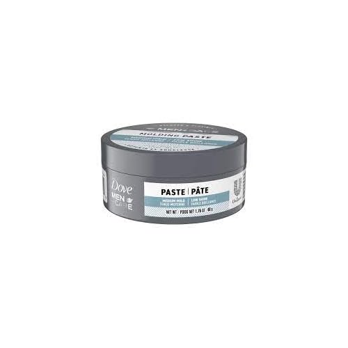 Dove Men + Care Sculpting Paste - Textured Look/Medium Hold/Matte Finish - Net Wt. 1.75 OZ (49 g) Each - Pack of 2