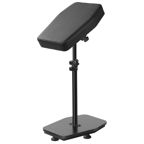 Adjustable Tattoo Arm Rest Stand with Tilt and Soft Pillow - Heavy Duty Support