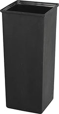 Safco 21-Gallon Trash Can Liner - Plastic Insert for Garbage Cans, Black