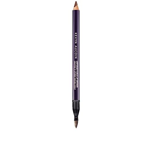 Kevyn Aucoin Glass Lip Duo Set: New Naked Unforgettable Lip Definer (Long-wearing makeup lip liner. Water-resistant) plus Prism Rose Glass Glow Lip (Multi-purpose lip gloss highlighter).