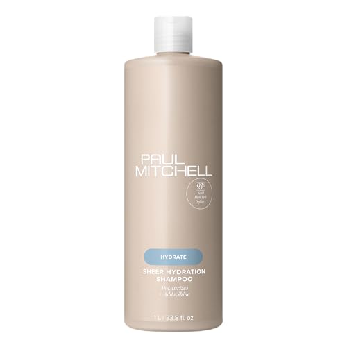 Paul Mitchell Sheer Hydration Shampoo, Moistures + Adds Shine, For Dry Hair