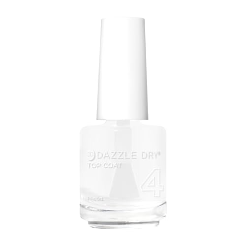 Dazzle Dry Nail Care System Kit - 4-Step Manicure & Top Coat Set
