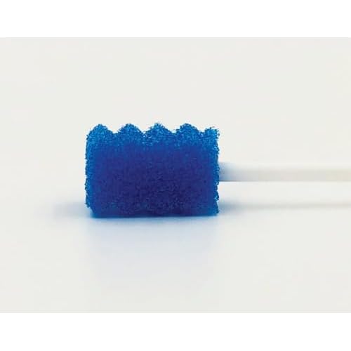 Oral Swabs - Disposable Sponge Swabs for Effective Mouth Cleaning - Individually Wrapped Toothettes for Seniors - Ideal for Gentle and Effective Oral Care - 250 Count Box
