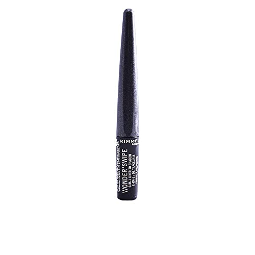 Rimmel London Wonder Swipe 2-in-1 Glitter Eyeline to Eyesahdow, 014 Fashun, Metallic