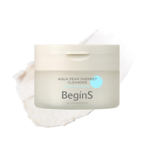 Hydrating Face Wash & Mask - Pear Sherbet 3.04 Fl Oz - Gentle Exfoliating Cleansing Balm