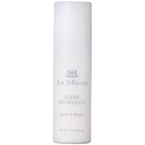 Le Mieux Sheer Hydration - Whipped Gel Cream Face Moisturizer with Micro-Encapsulated Hyaluronic Acid, Lightweight Facial Lotion for Oily & Combination Skin Types (2.5 oz / 75 ml)