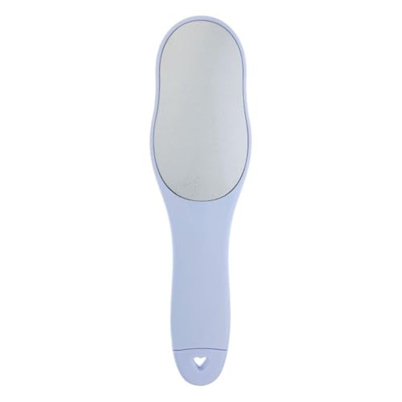 Aerosoles Double-Sided Foot File with Foot Scraper - Stainless Steel Pedicure Tool for Soft, Smooth Feet
