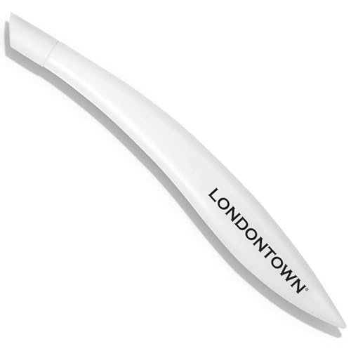 LONDONTOWN Fresh Glow Cuticle Remover with Pusher Tool - Instant Cuticle Remover Liquid - No Tool or Cutting Moisturizing Softening Nail Care for Dry, Damaged Cuticles, .40fl oz