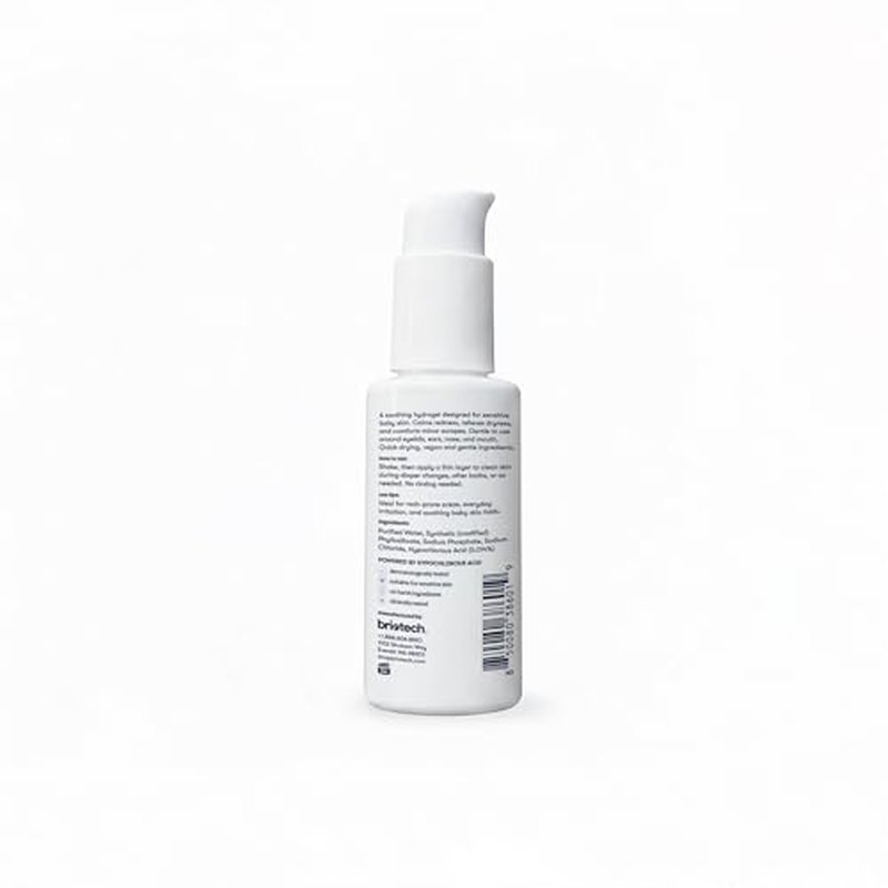BRIOTECH Babies & Kids Skin Serum, Hypochlorous Acid Skin Management Gel, Pure HOCl, Vegan, Soothe Redness & Bumps, Support Against Diaper Irritation, Quick Dry Relief, 3.4 fl oz