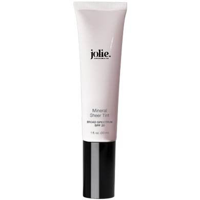 Sun Glow Jolie Mineral Sheer Tint SPF 20 Oil Free - Face Tinted Moisturizer