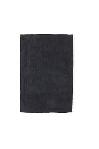 Barefoot Dreams CozyChic Ribbed Throw Blanket - Carbon 54x72 Inches
