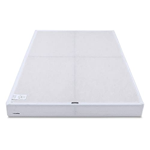 Twin Mattress Foundation Box Spring Bed Base 5-Inch Support - Easy Assembly
