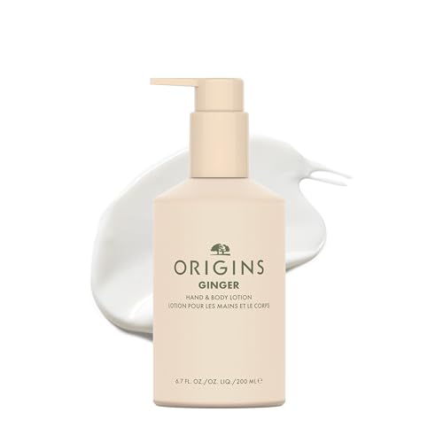 Ginger Hand & Body Lotion 6.7 Fl Oz - Hydrates & Softens with Vitamin E & Aloe Vera