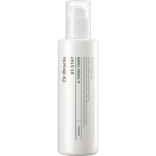 A-Thera Toner Facial Moisturizer Face Serum Korean Skincare Toner for Sensitive Skin, (4.05fl.oz.fl.), Dermatologist Tested, 21;Stay by DR.ORACLE