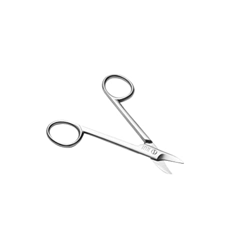 Rui Smiths Pro Precision Toenail Scissors | Stainless Steel Pedicure Trimmer Cutter with Micro-Serrated, Anti-Skid Cutting Edges and Long Handles For Hard Nails | Made in Solingen, Germany