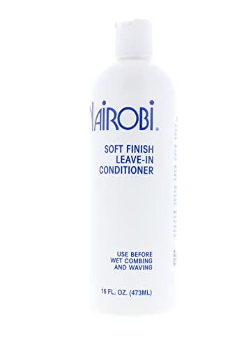 Nairobi Soft Finish Leave-In Conditioner - 16 oz Hair Care for All Hair Types