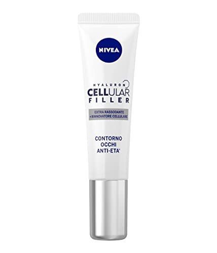 Anti-Aging Eye Cream with Hyaluronic Acid - Lightweight, Fast Absorbing, 15ml