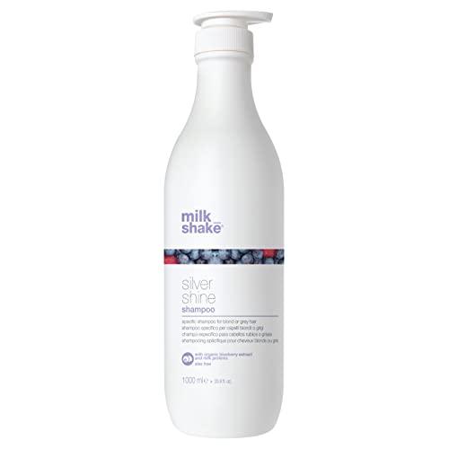 milk_shake Silver Shine Purple Shampoo for Blonde Hair - Blonde Shampoo for Brassy Hair 100% SLES-Free