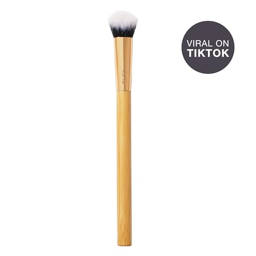 Angled Concealer Brush for Spot & Precision Makeup Application