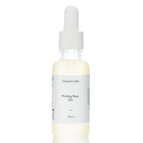Prickly Pear Oil 100% Natural Vegan-Friendly Multipurpose Oil for Nourishing Skin and Hair, Soothing Hydration, Anti-Ageing, Rich in Essential Fatty Acids and Antioxidants, 30ml
