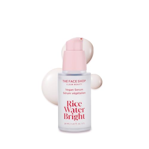Rice Water Bright Vegan Face Serum - Brightening & Hydrating Skin Care