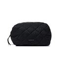 Travel Cosmetic Organizer Bag - Medium Water-Resistant Makeup Case - Black, One Size